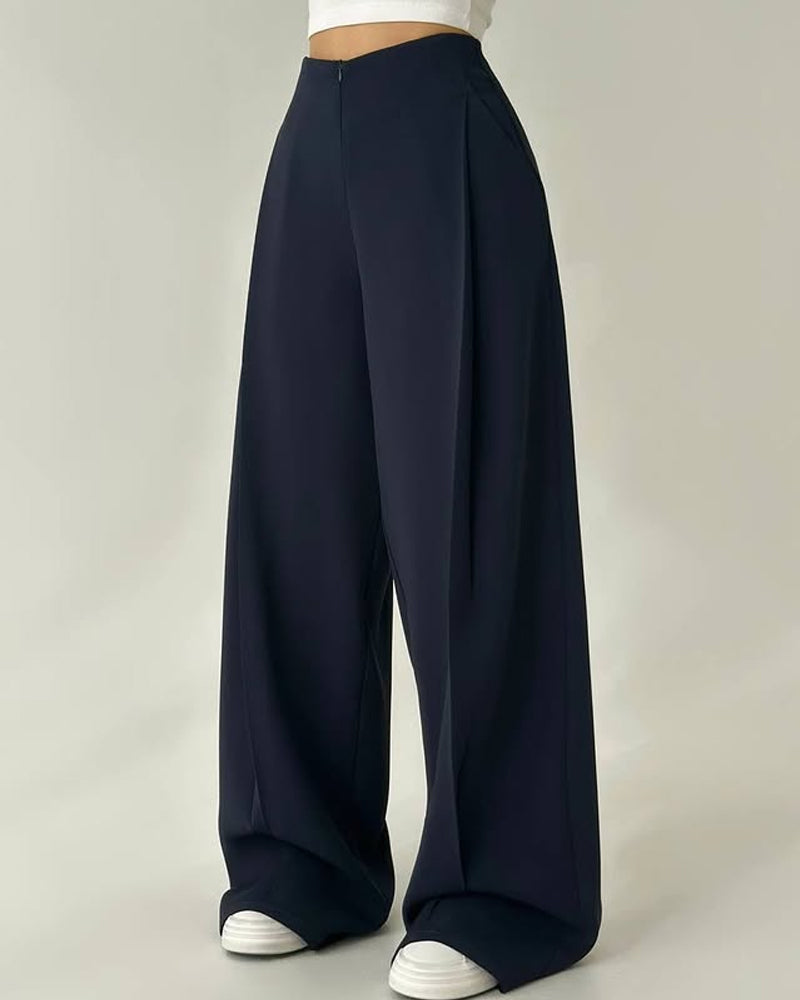 Fashion Design Sense Zipper Pants