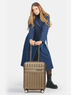 Lorna|100% Cotton Belted Denim Trench Coat