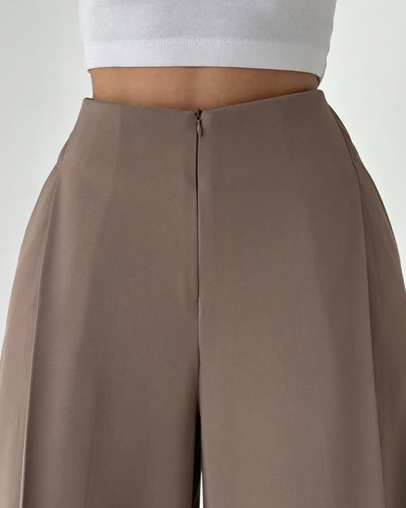 Fashion Design Sense Zipper Pants