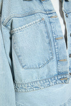 Ryder|100% Cotton Oversized Pockets Denim Jacket