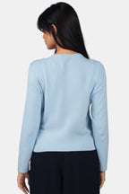 Onda|Viscose Button Down Knit Cardigan