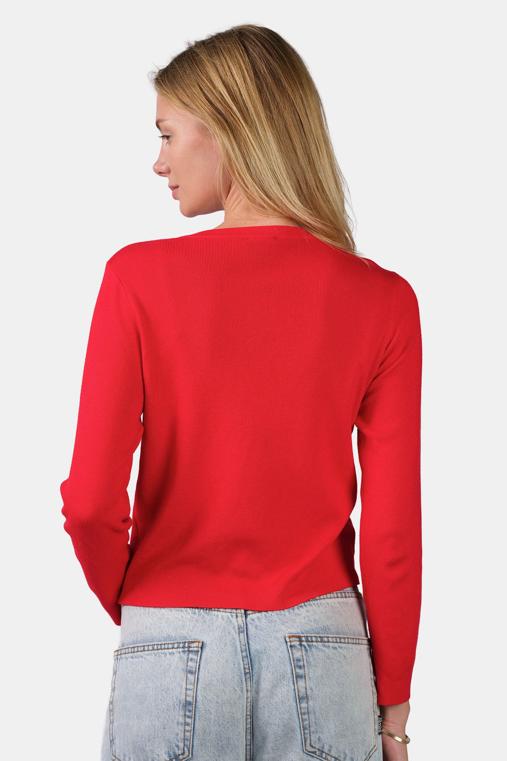Lumi|Viscose Button Down Knit Cardigan