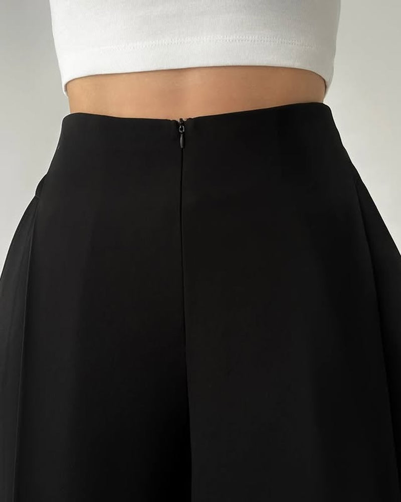 Fashion Design Sense Zipper Pants