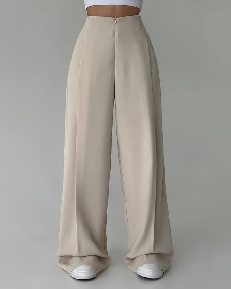 Fashion Design Sense Zipper Pants