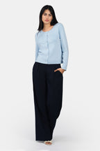 Onda|Viscose Button Down Knit Cardigan