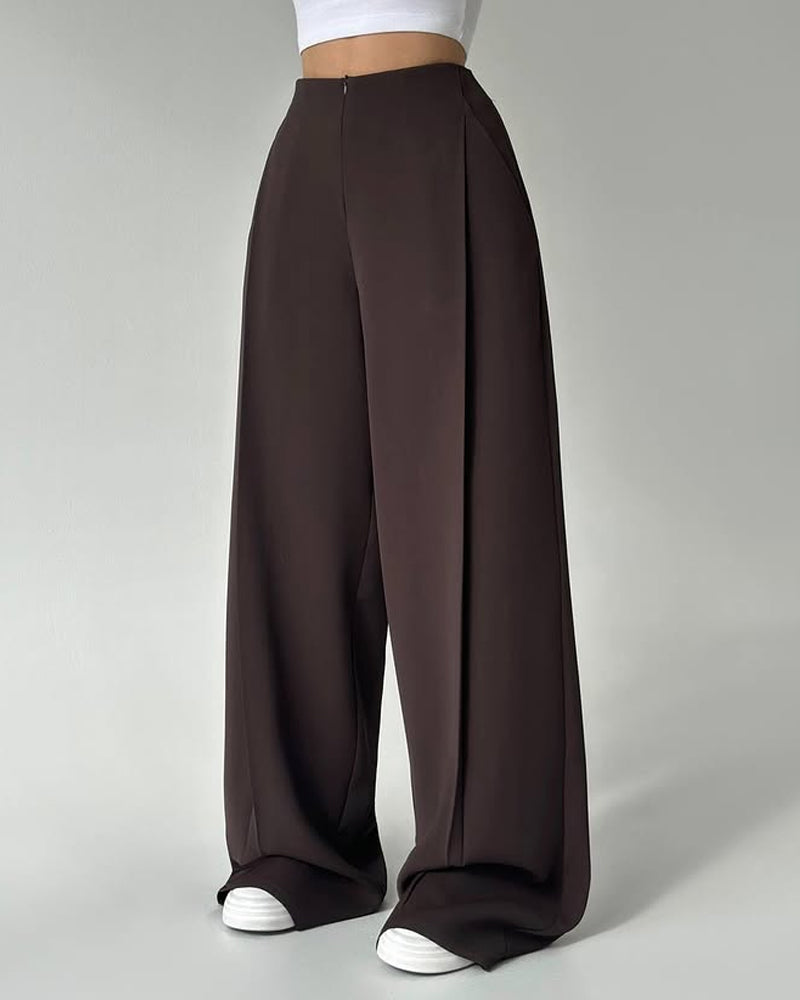 Fashion Design Sense Zipper Pants