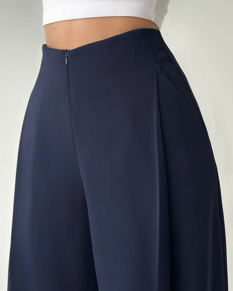 Fashion Design Sense Zipper Pants