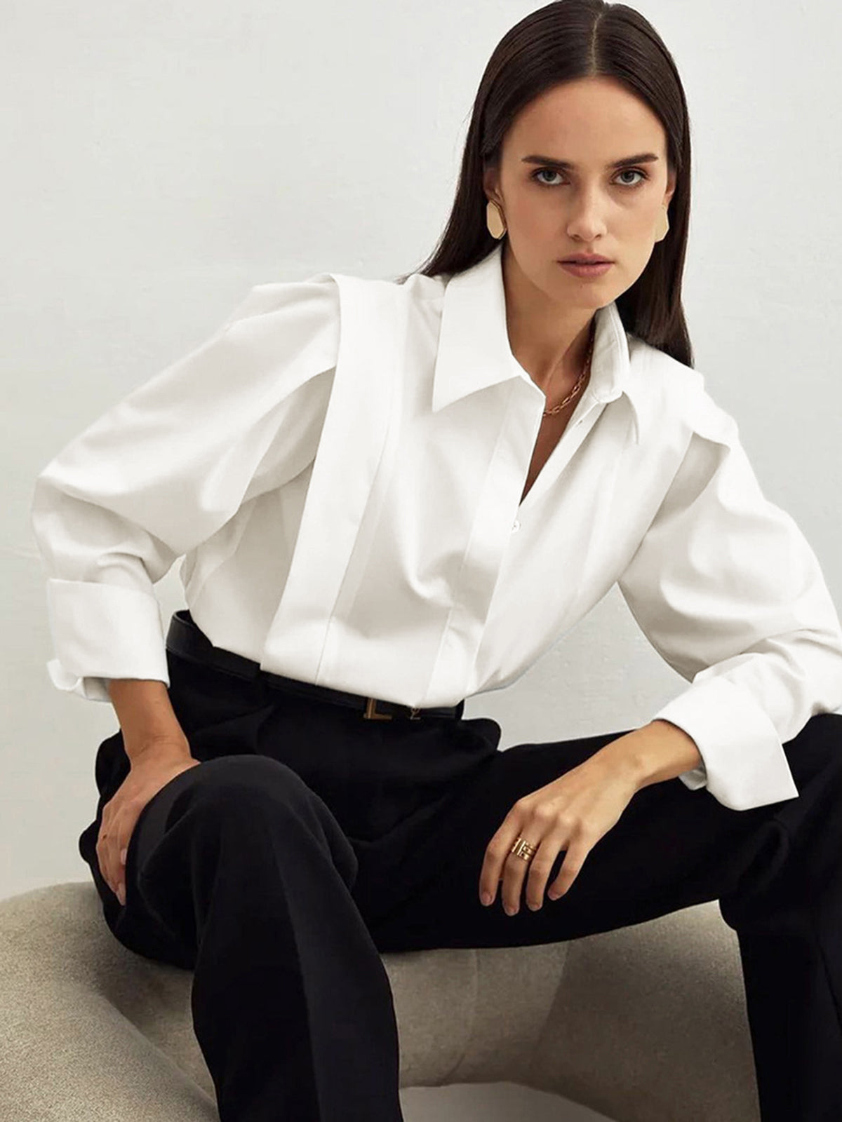 Oversized Button Down Shirt