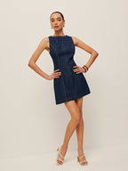 Sleeveless Denim Dress