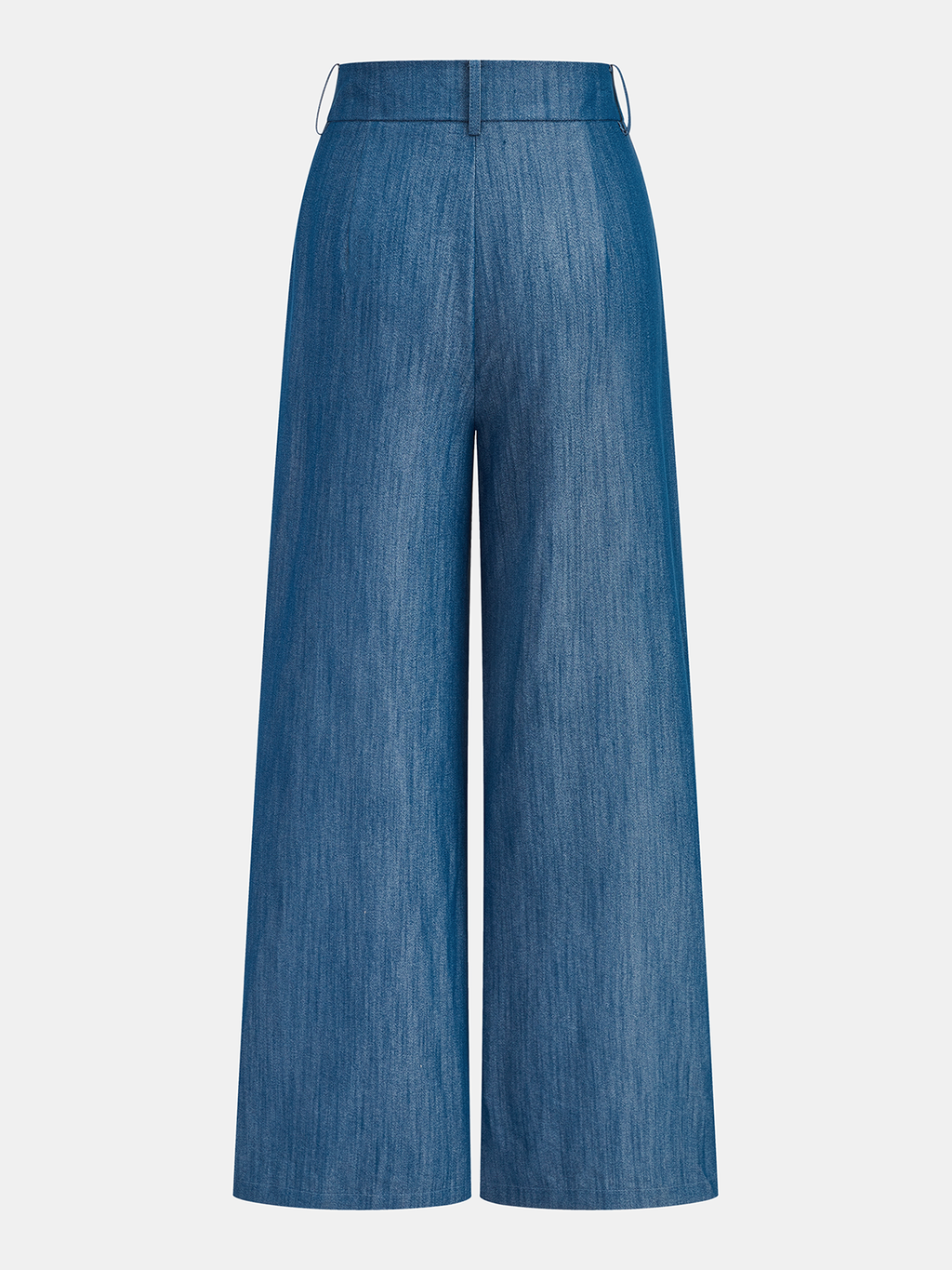 Cross-Tie Crop Top & Wide-Leg Pants Set
