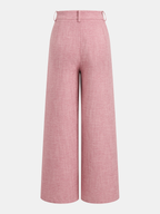 Halter Vest & Wide Leg Pants Set