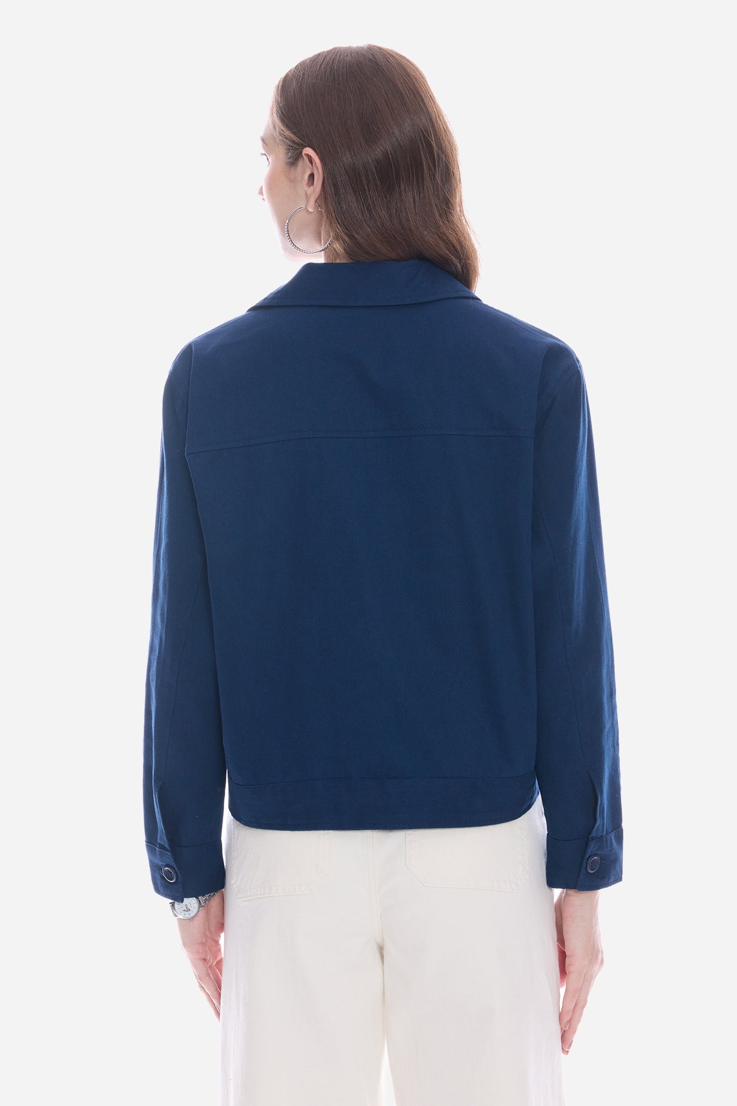 Salel|100% Cotton Utility Shacket