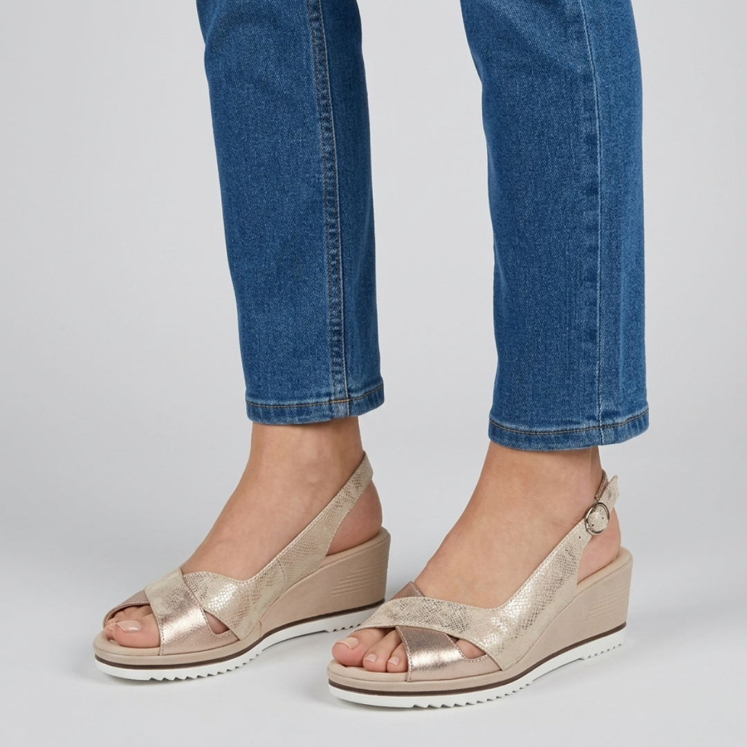 Francesca - Women’s Comfort Wedge Sandals