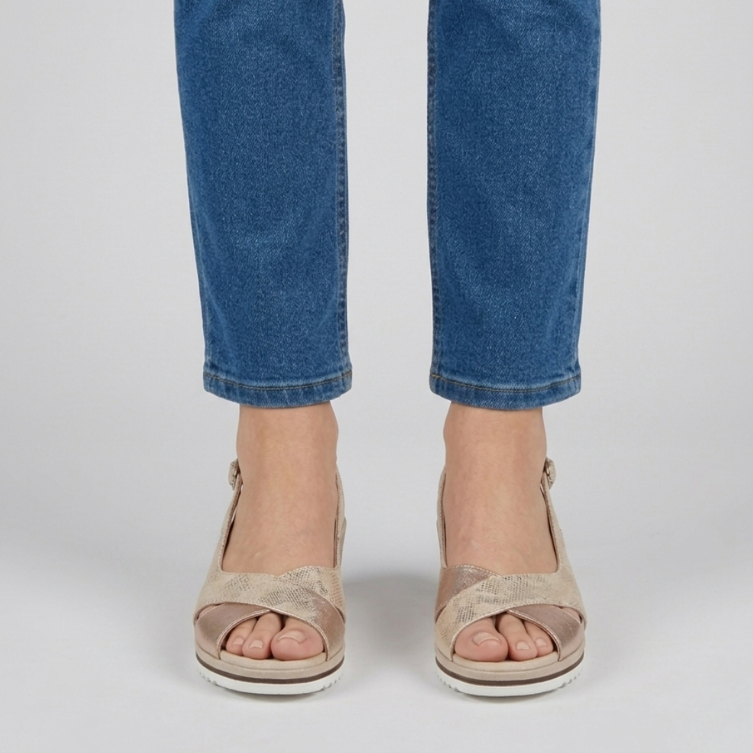Francesca - Women’s Comfort Wedge Sandals