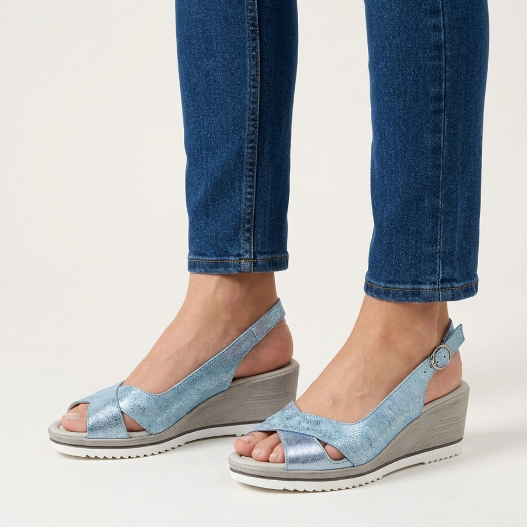 Francesca - Women’s Comfort Wedge Sandals