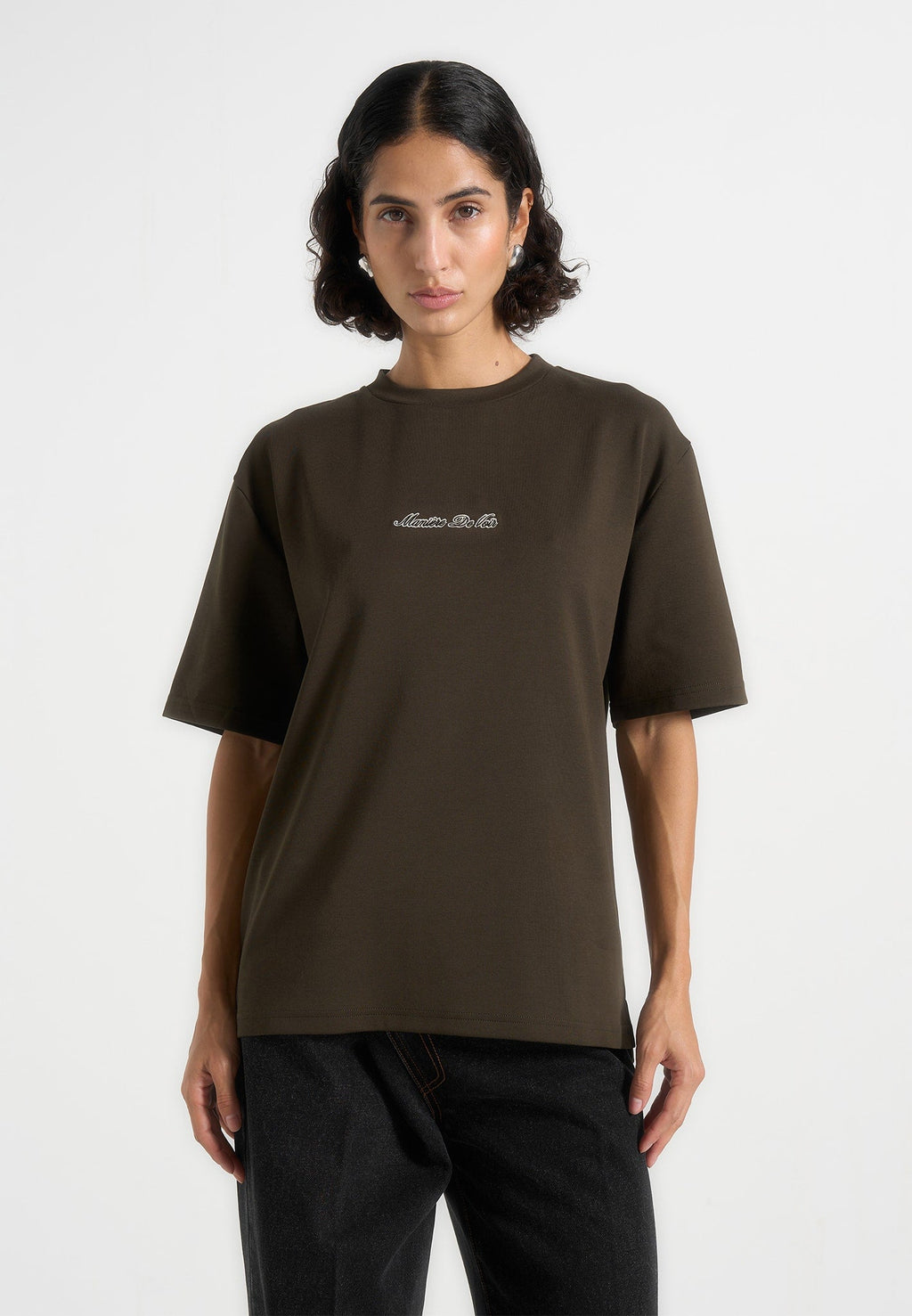 TS001 - Unisex Signature Relaxed Fit Cotton T-Shirt - Olive