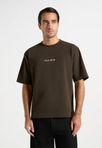 TS001 - Unisex Signature Relaxed Fit Cotton T-Shirt - Olive