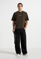 TS001 - Unisex Signature Relaxed Fit Cotton T-Shirt - Olive