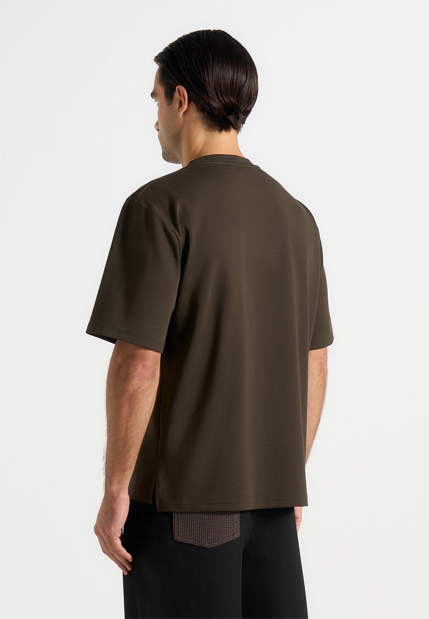 TS001 - Unisex Signature Relaxed Fit Cotton T-Shirt - Olive