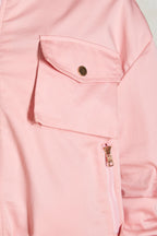 Chloe|100% Cotton Bomber Jacket
