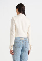 Daphina - Tailored Jacket - Cream