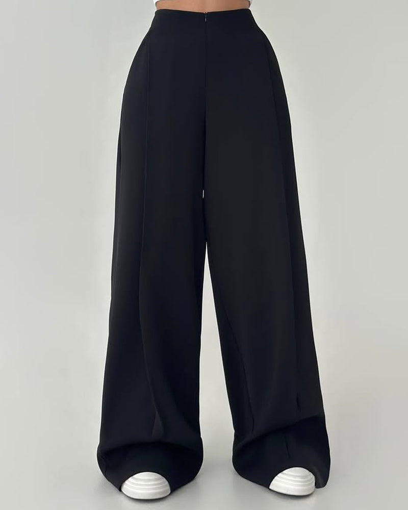 Fashion Design Sense Zipper Pants