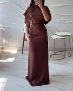 Elegant Strapless Dress