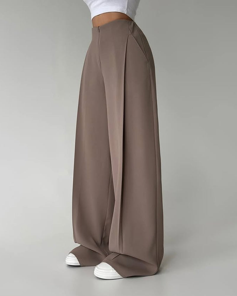 Fashion Design Sense Zipper Pants