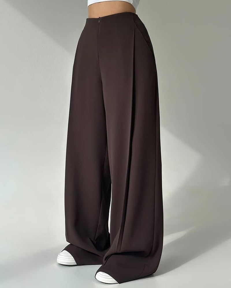 Fashion Design Sense Zipper Pants