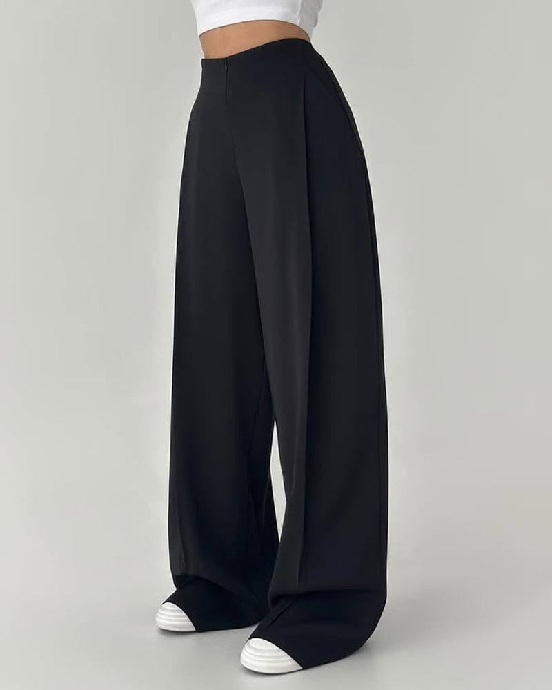 Fashion Design Sense Zipper Pants